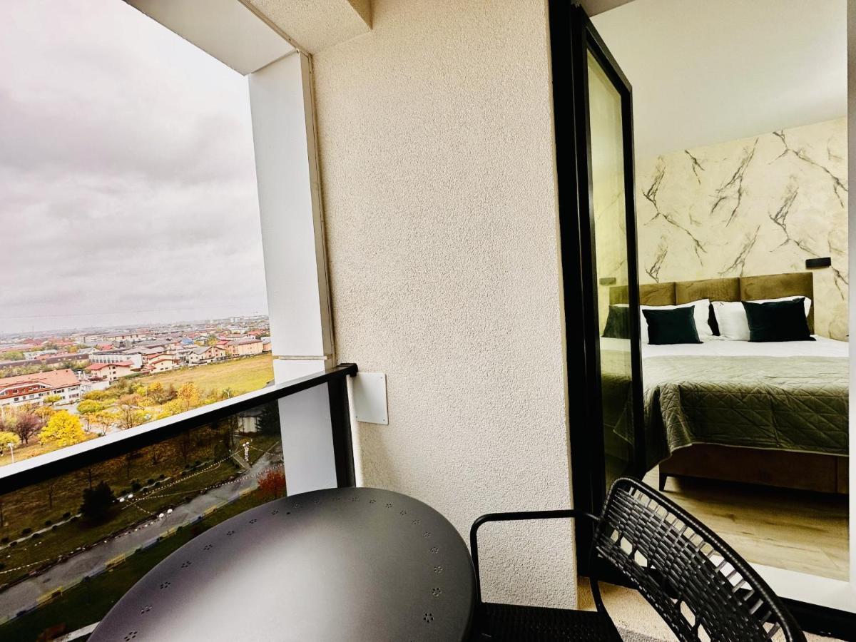 Rentforcomfort Sky Garden Studio Apartman Bukarest Kültér fotó