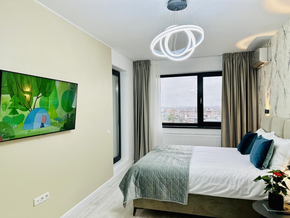 Rentforcomfort Sky Garden Studio Apartman Bukarest Kültér fotó